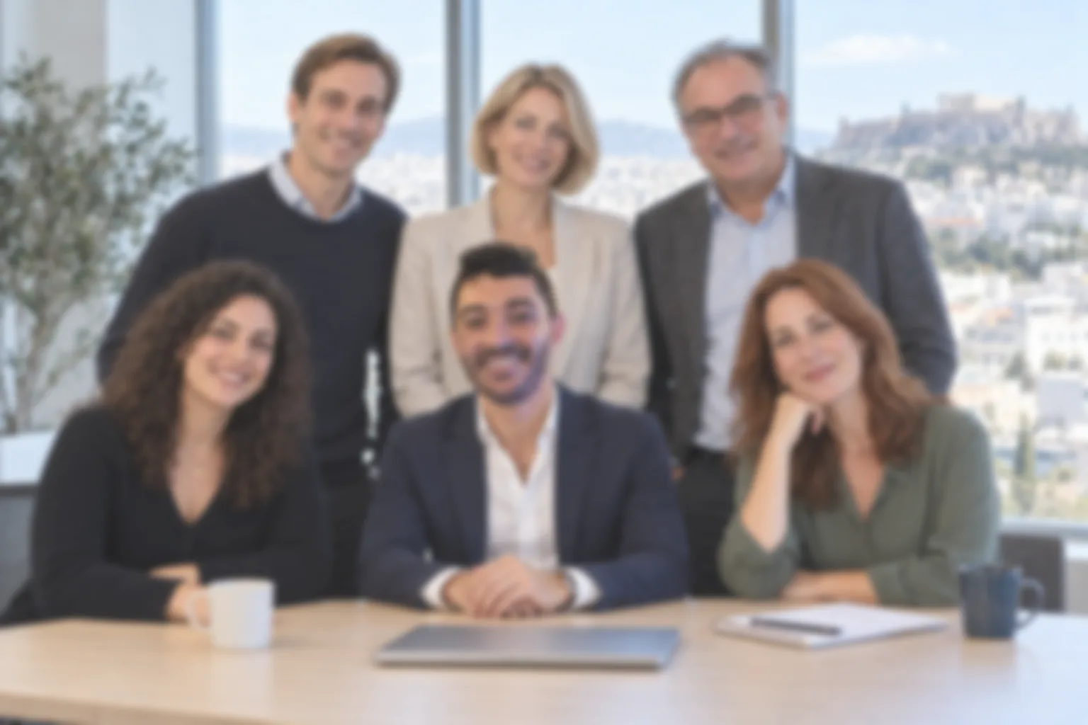 The RAM Labs team in the Athens office